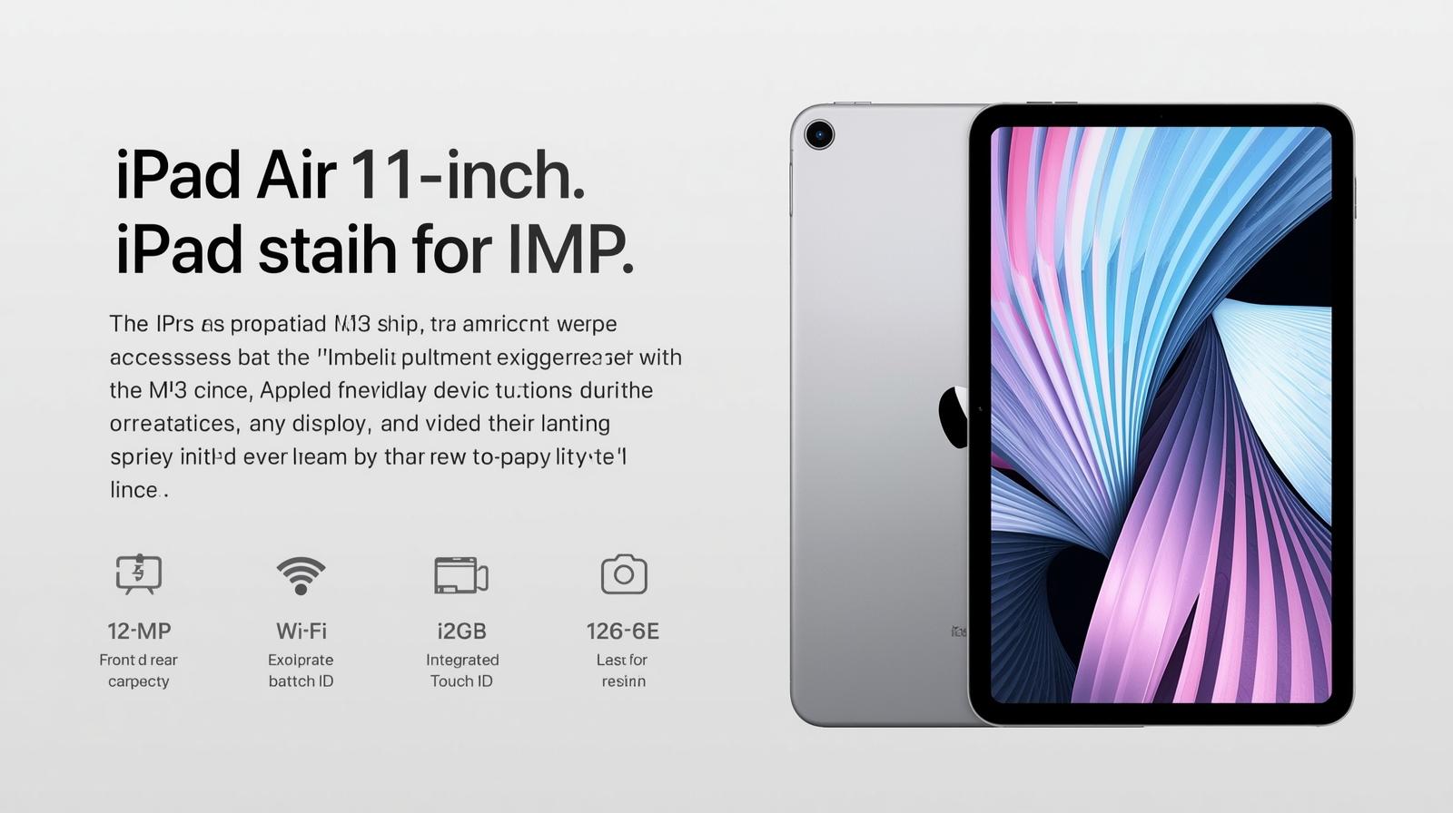 iPad Air M3 - Apple Intelligence en acción